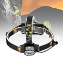 USB T6 Headlamp LED Focus Head Light SelfDefense Camp Lamp Outdoor Headlight  Z