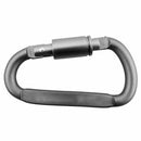 6 pcs Aluminum Alloy D-ring Locking Carabiner Light but Strong A4T3