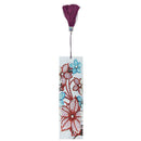 DIY Flower Special Shaped Diamond Painting Leather Tassel Bookmark Crafts