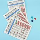 Guitar Chord Wall Chart Music Fretboard Instructional Exercise Poster Delic L3D0