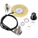 Prewired Amplifier Piezo Transducer Anti Noise Tuner Pickup Wiring Kit Portable