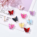 Fashion 10X Butterfly Setting Acrylic Charms Lovely DIY Animal Pendant Jewelry