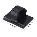 Self-Adhesive For Car Dash Camera Wire Tie Cable Clamp Clip Holder 20pcs