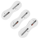 Fusion Plug White FCS II FIN BOX FCS 2 FIN PLUG 3Pcs a Set J3B3