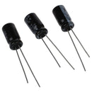 50 Pcs 220uF 16V Aluminum Electrolytic Capacitor Radial 12.5 x 6mm