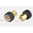 M22 X 1.5mm To G3/8'' Male Quick  Connector For Pressure Washer Coupler