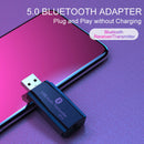 USB Bluetooth 5.0 Receiver 3.5mm Jack HIFI Stereo Audio Adapter for TV PC S H4I9