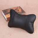 Upscale Four Seasons General leather car headrest neck pillow headrest