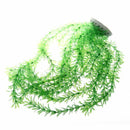 Green Plastic Plant Decor 24" for Fish Tank Aquarium B5Y8