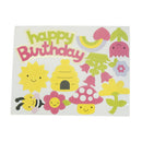 flower bee happy birthday cupcake toppers diy cakes topper party decor suppli!j