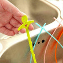 Kitchen Pipe Dredge Hook Toilet Cleaner Drain Sewer Bathroom Sink Cleaner D E2E2