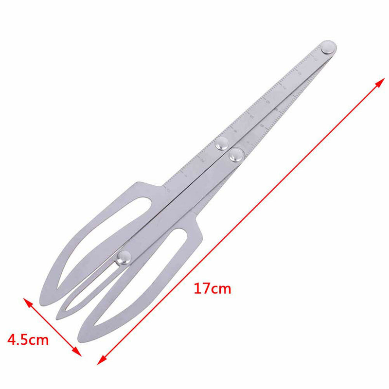 Eyebrow Microblade Caliper Tattoo Ruler Permanent Makeup Ratio Measure Too BX