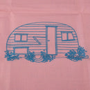 Stamped Embroidery Kit wit Pattern, Pre-Printed Cloth & Hoop 15cm DIY Needlework
