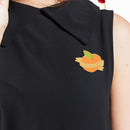 Cartoon Peach Fruit Brooch Women Men Enamel Badges Clothes Collar Lapel Pin A