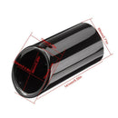 2X Tail Exhaust Tip Pipes Titanium Black for BMW E90 E92 325 328I 3 Series
