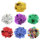 Metalic Sparkle Heart Table Scatter Confetti Party Decor Multicolor