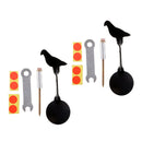 2pcs Heavy Duty Spinners Shooting Targets Hunting Shooting Training Targets