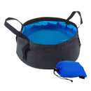 8.5L Portable Foldable Washbasin Bucket Wash Basin Travel Camping Water Pot QLF