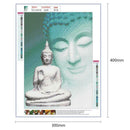 5D DIY Full Drill Diamond Painting Buddha Statue Cross Stitch Kits (hg255)