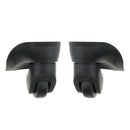 Black Plastic Large Size Baggage Luggage Suitcase Wheels Repair Casters