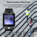 DZ09 1.54 inch Touch Camera Sleep Monitor Reminder Bluetooth Smart Watch