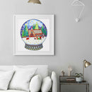 5D DIY Special Shaped Diamond Painting Christmas House Embroidery Craft Kit