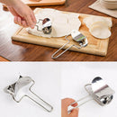 Stainless Steel Easy Fast Dumpling Skin Cutter Slicer Maker Mold Kitche GNJ