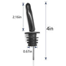 7 Pack Liquor Pour Spouts Set - Stainless Steel Bottle Spout and Liquor Pou B4L7