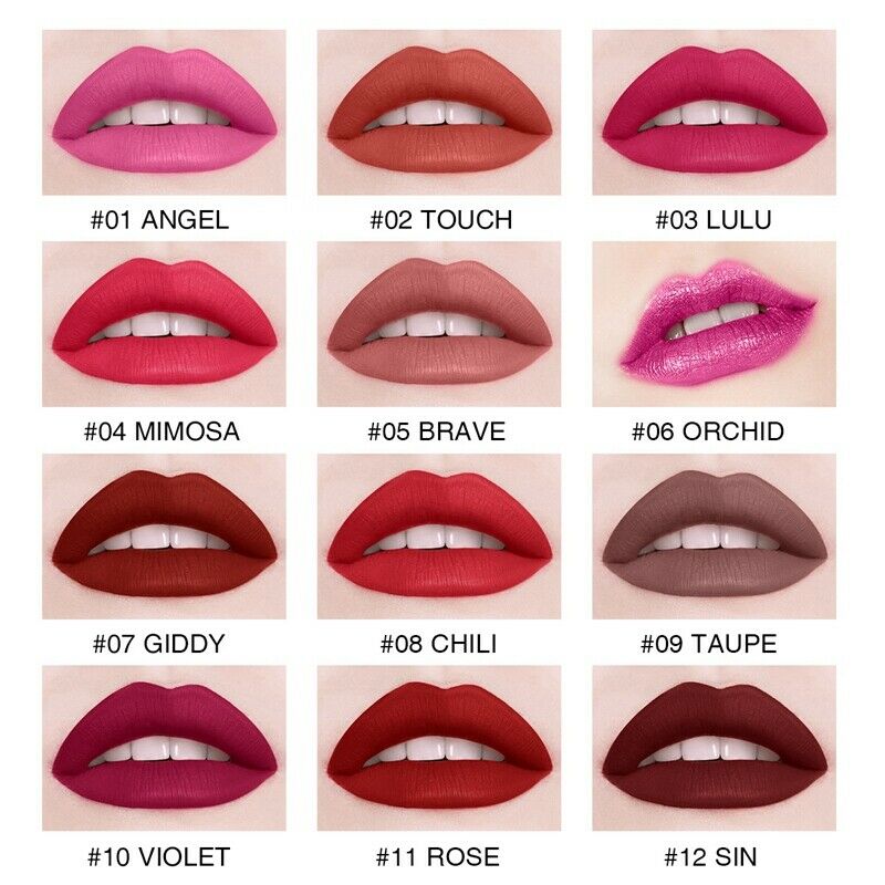 5X(Lamuseland Waterproof Long-Lasting Matte Mini Liquid Lipstick Easy To C E7U9)