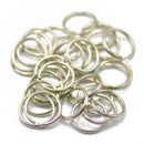 50pcs Fashion Metal Key Holder Split Rings Keyring Keychain Accessories  Z