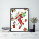 5D DIY Special Shaped Diamond Painting Socks Cross Stitch Mosaic Craft Kits