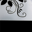 2x Rose Cake Stencils Cookie Mold Coffee Mold Pastry Tools Wedding Cake Decor 3C