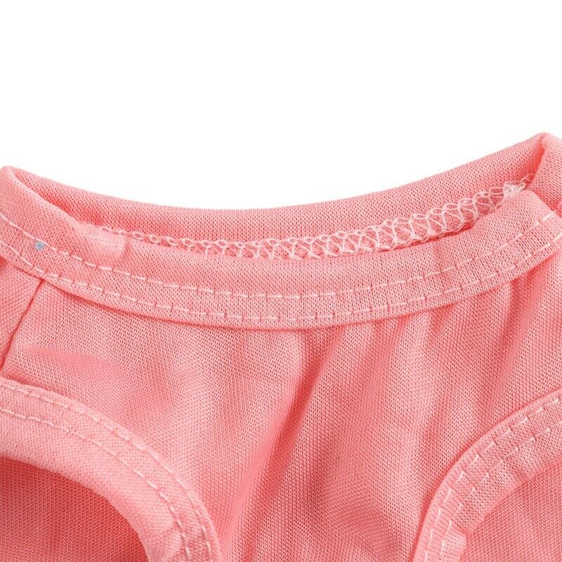 Dog Cat T-Shirt Clothes Vest Tee Cotton Puppy Pet Apparel Costume Coat Jack A8M9