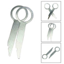 2X Car Radio Release ironing Key For Skoda Audio Disassembly Tool X9F0 C1H9