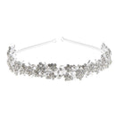 Wedding Crystal Alloy Flower Headband Tiara Hair Jewelry Accessories