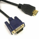 1.8 Meters 6FT HDMI Male to VGA HD-15 Male Cable