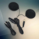 Soft Headset Headphone Mic for Motorcycle Helmet Bluetooth Intercom Useful jhu