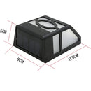 Wall Mounted Solar LED Lights for Outdoor Garden Path Landscape Fence Lamps