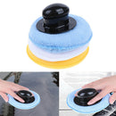 Wax Applicator Pads with Handle 3pcs 13cm  Car Cleaning Tools Pad Auto Sponge JR