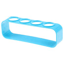 Plastic Test Tube Rack 4 Holes Holder Support Lab Test Tube Stand Shelf 29%!