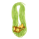 4 Pcs Reflective Camping Tent Guide Rope Guy Line Cord & Adjusters 2m Green