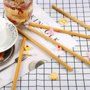 20 Pieces 7.5 inch Reusable Bamboo Drinking Straws Alternative to Plastic K I5C6