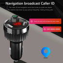 BC05 Car Bluetooth 5.0 FM Transmitter Hands Free MP3 Music Player USB Charger