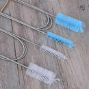 2pcs 155cm Aquarium Cleaning Brush Double Ended Flexible for Tube Brush Hos