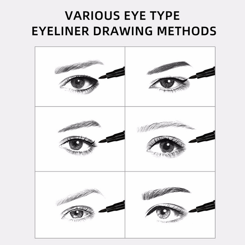 1PC Liquid Eye Liner Pen Pencil Black Waterproof Eyeliner Makeup Beauty Cosmetic