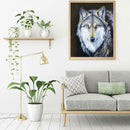5D DIY Full Drill Diamond Painting Wolf Animal Cross Stitch Embroidery Kits