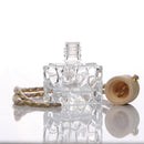 1Pc Car 10ml square hanging empty glass perfume bottles pendant car ornam FT BX
