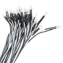 50pcs Easy Color-Coded Pre-Wired LED Lights,White