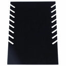 Black Velvet Necklace Pendant Jewellery Display Stand Bust Show Case Holder