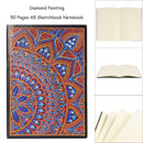 DIY Mandala Special Shaped Diamond Painting 50 Pages A5 Sketchbook Notepad